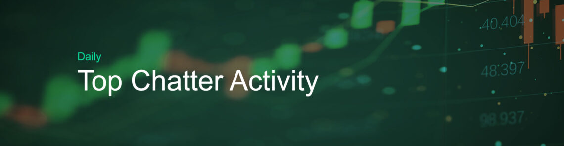top daily chatter activity banner
